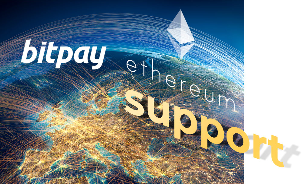 BitPay стартира поддръжка на Ethereum през следващите седмици