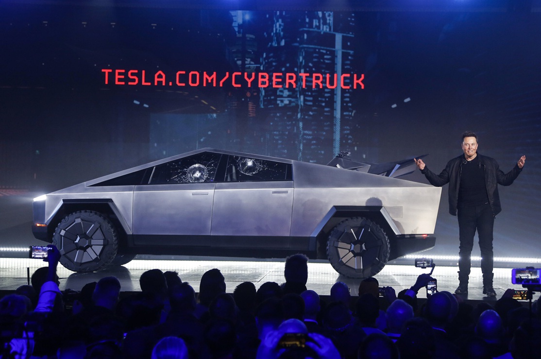 Rough electric Tesla Cybertruck pickup will hit the market in 2021