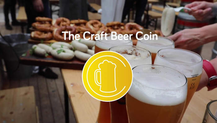 Cryptocurrency to the masses - Craft Beer Coin tokens for buying beer