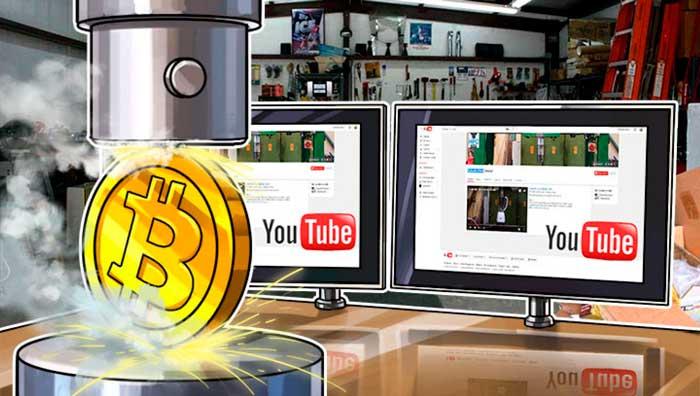 YouTube removes cryptocurrency info videos