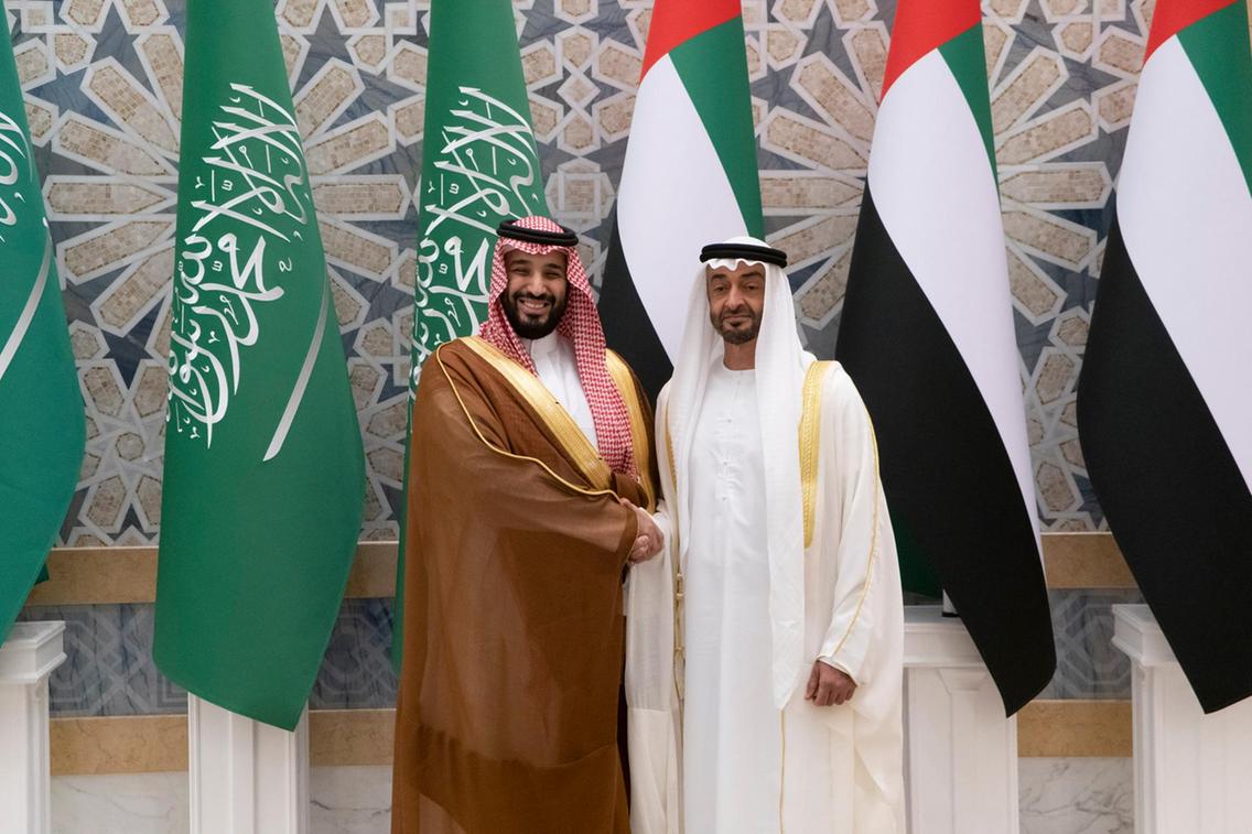 Líderes dos Emirados Árabes Unidos e Arábia Saudita discutem o lançamento de moeda digital conjunta