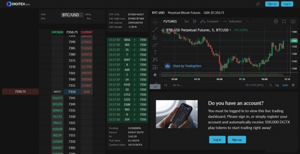 Copy-paste | Digitex Futures Launches Beta Bitcoin Futures Trading Platform Beta