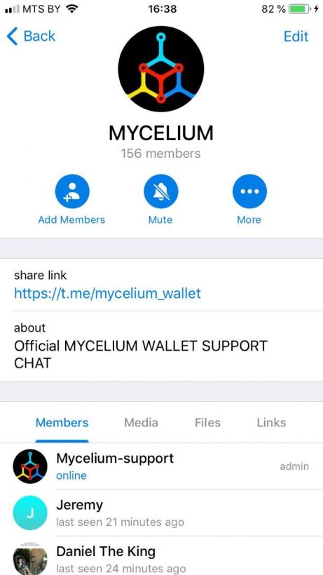 mycelium bitcoin piniginė iphone merrill lynch bitcoin