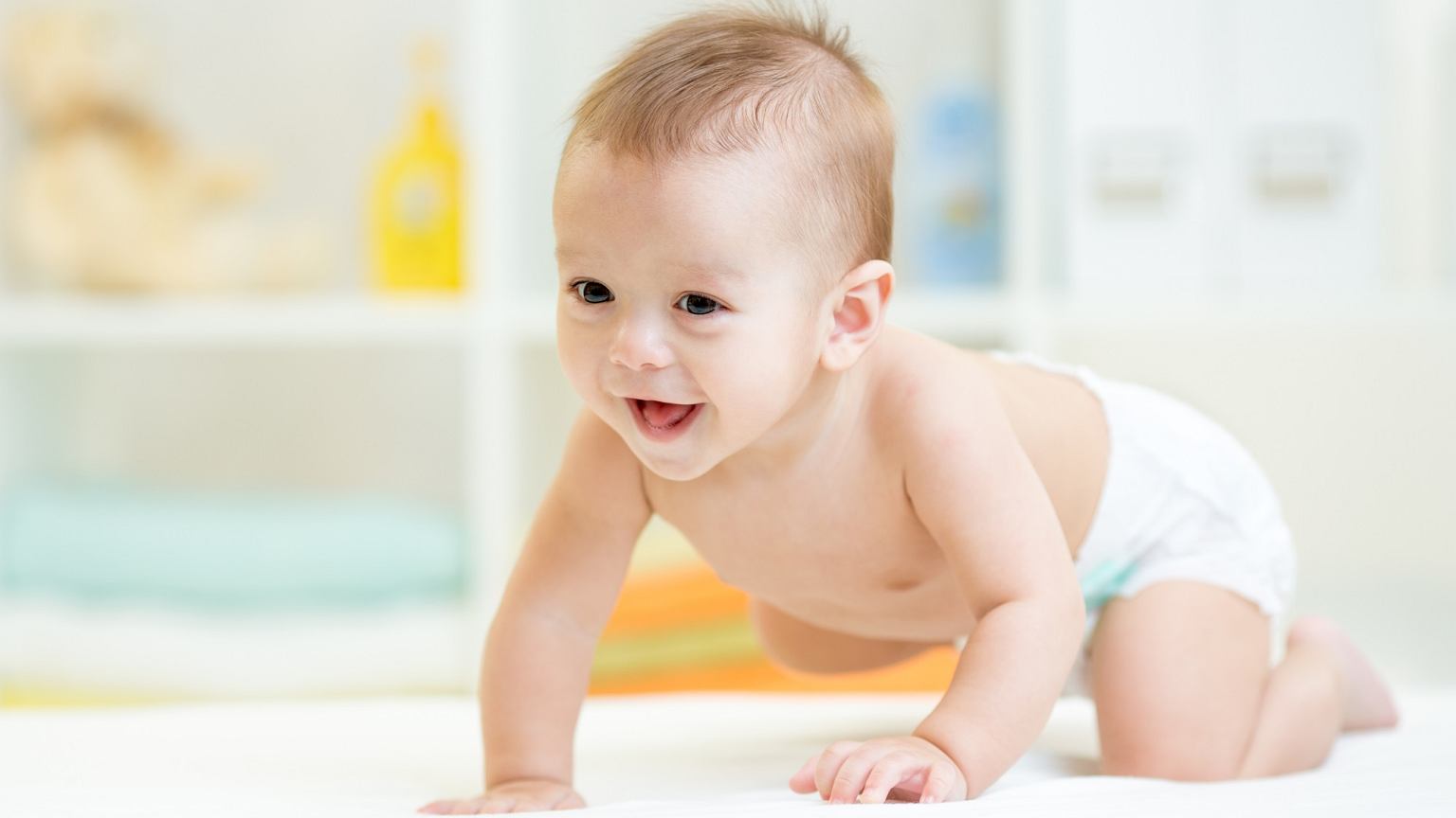 Novas fraldas podem notificar os pais que o bebê os molhou