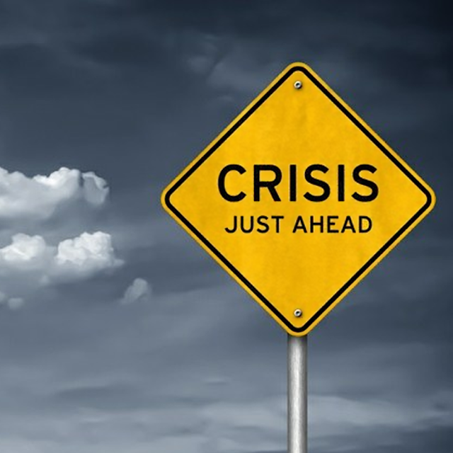 A crise está à frente?