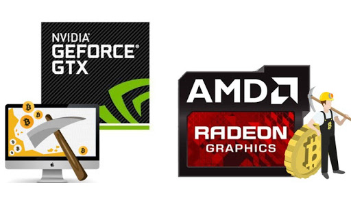 Cryptocurrency mining drivers on Nvidia and AMD video cards