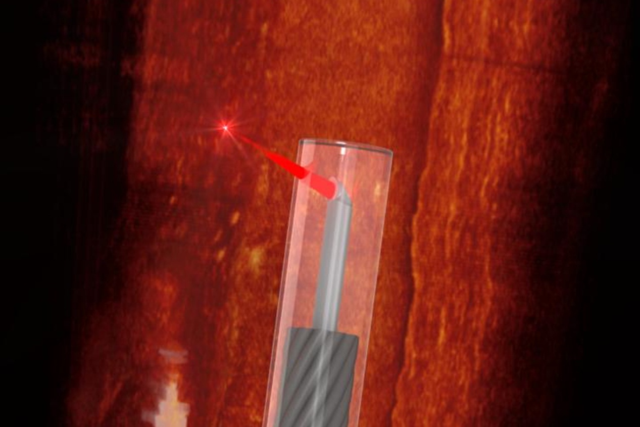 Scientists have created an ultra-thin endoscope for blood vessels