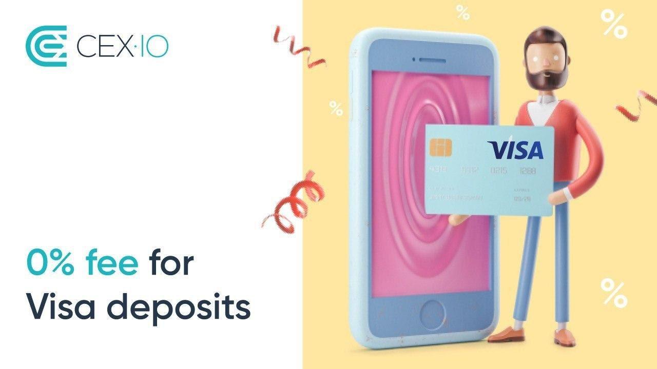 CEX.IO offers new DeFi tokens and instant deposits from the Visa card no commission