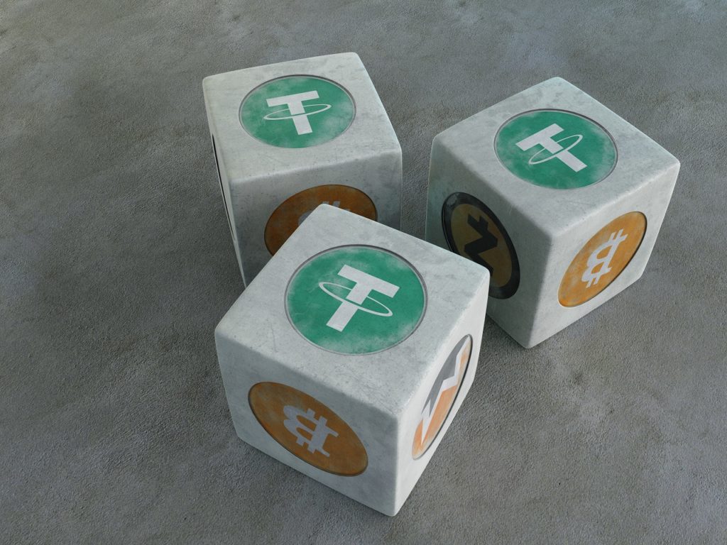 Traders use bitcoin five times less often than Tether