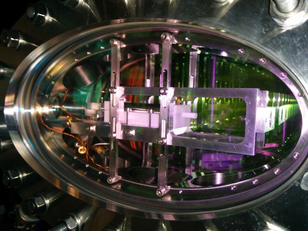 Physicists have successfully transferred light stored in a quantum memory device