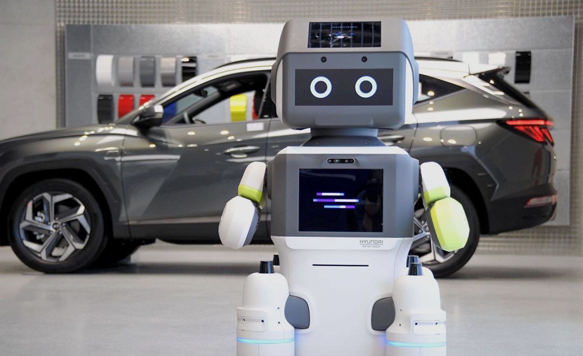 Hyundai представив сервісного робота для індивідуальної роботи з клієнтами