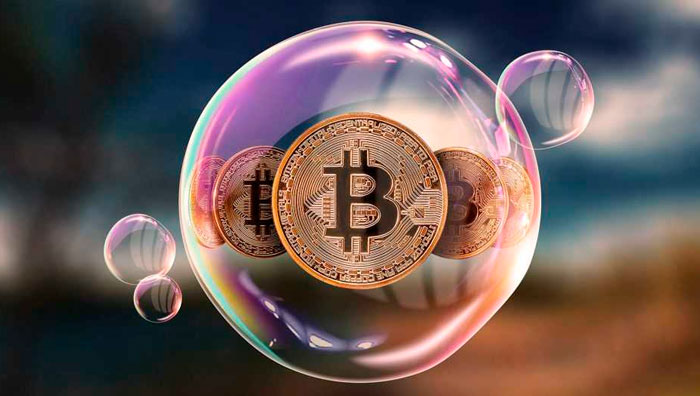 yra bitcoin burbulas