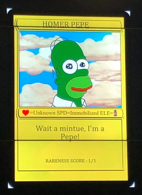 NFT token with Homer Simpson sold for $ 320,000