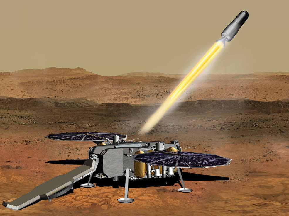 NASA will deliver samples of Martian soil to Earth