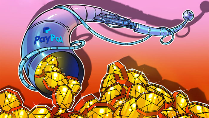PayPal a ajouté une fonctionnalité de paiement par crypto-monnaie