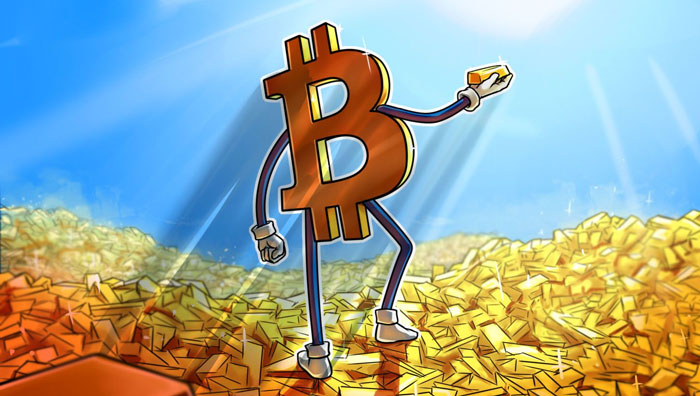 Bitcoin will inevitably exceed gold capitalization