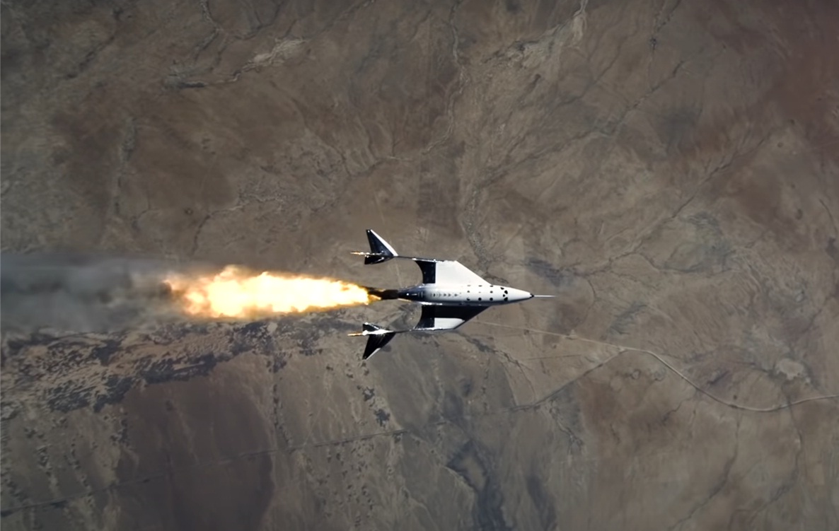 Virgin Galactic shuttle's maiden flight ends with successful landing and growing investor interest
