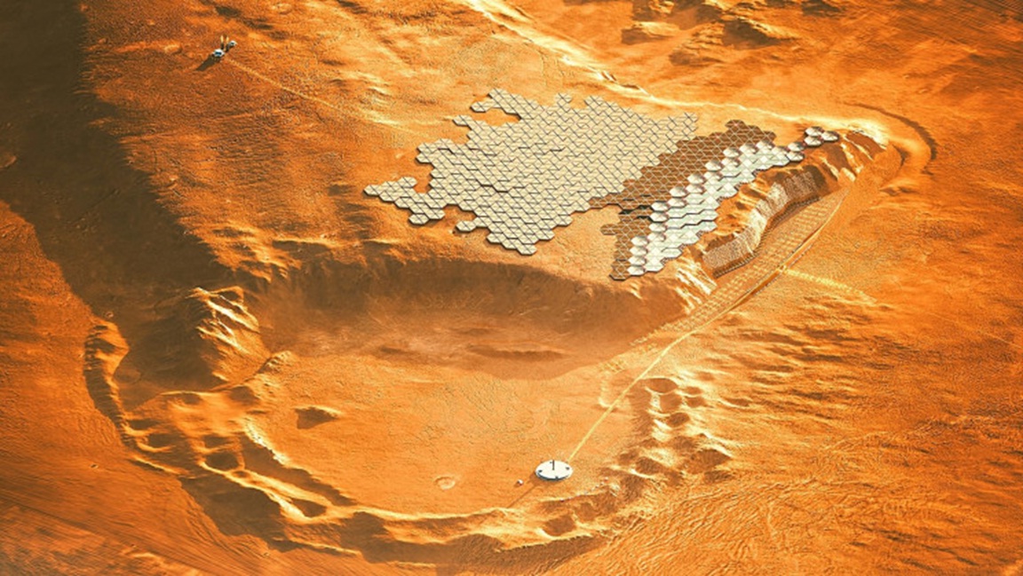 How will cities be built on Mars?