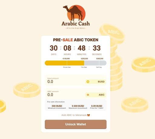 DeFi project ARABIC CASH offers a refuge during the correction.