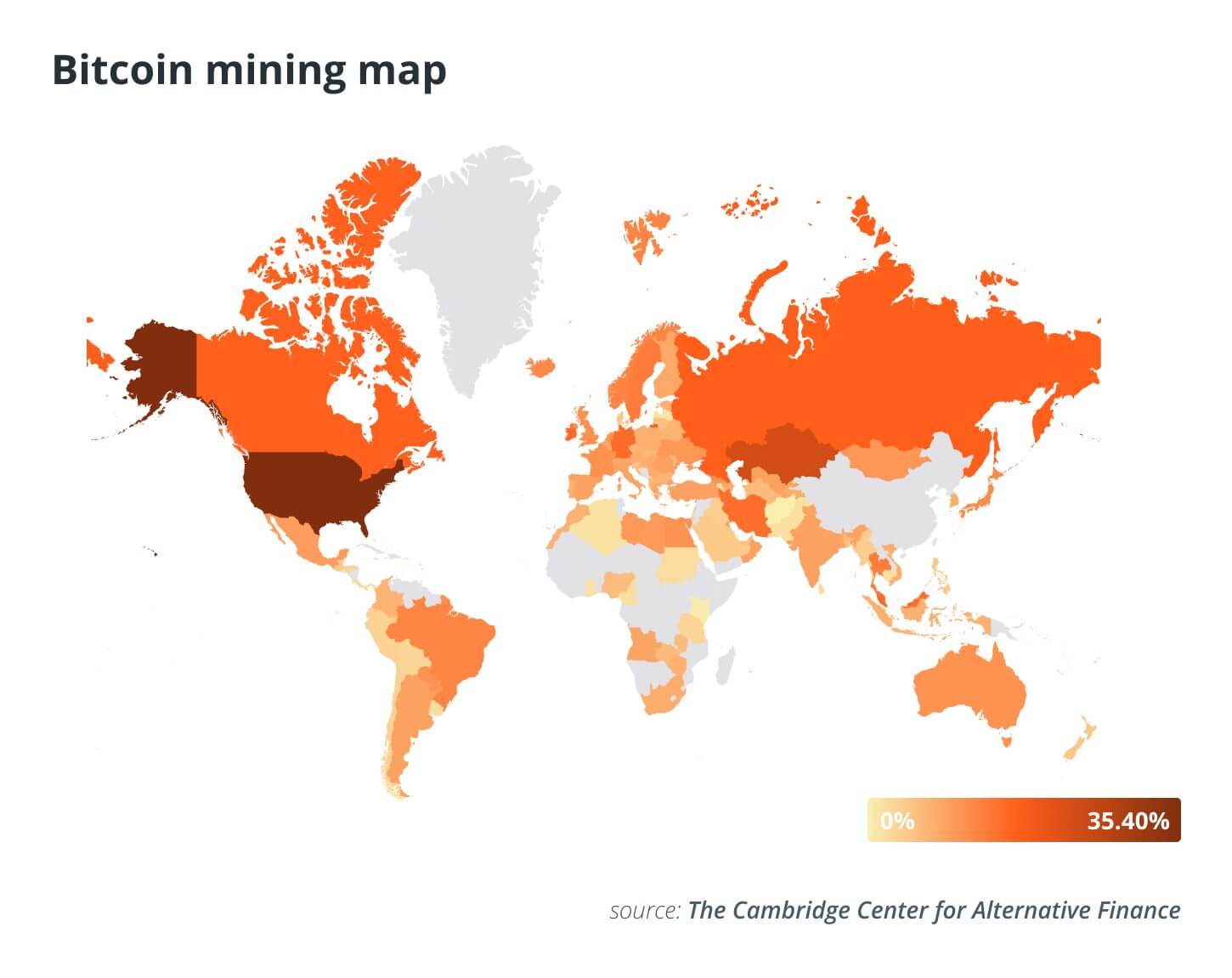 In which country is it more profitable to mine cryptocurrency?