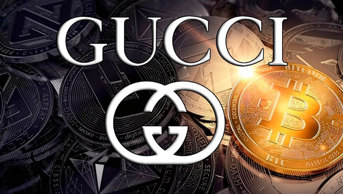 Gucci will accept payments in cryptocurrency