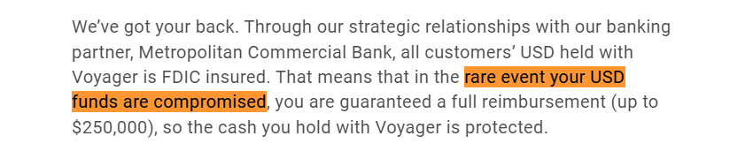 Voyager Digital has been targeted by the FDIC