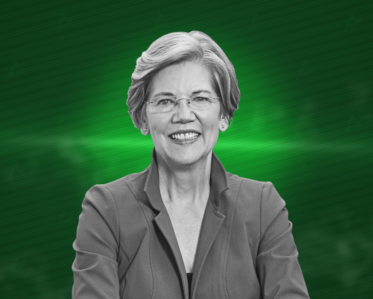 Senator Elizabeth Warren calls for tighter regulation of cryptocurrencies in the US