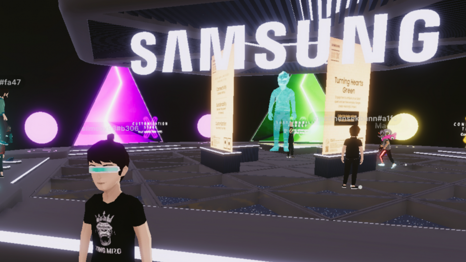 Samsung Launches an Interactive World in the Roblox Metaverse