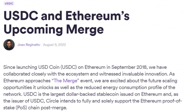 Ethereum overtakes Bitcoin in 2022 due to September merger