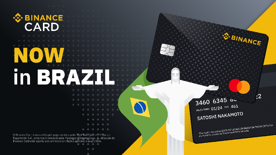Mastercard Launches Binance Crypto Card in Brazil