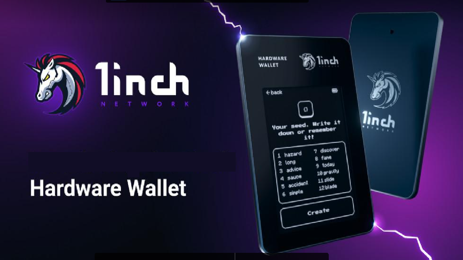 1inch Network brings its hardware wallet to market